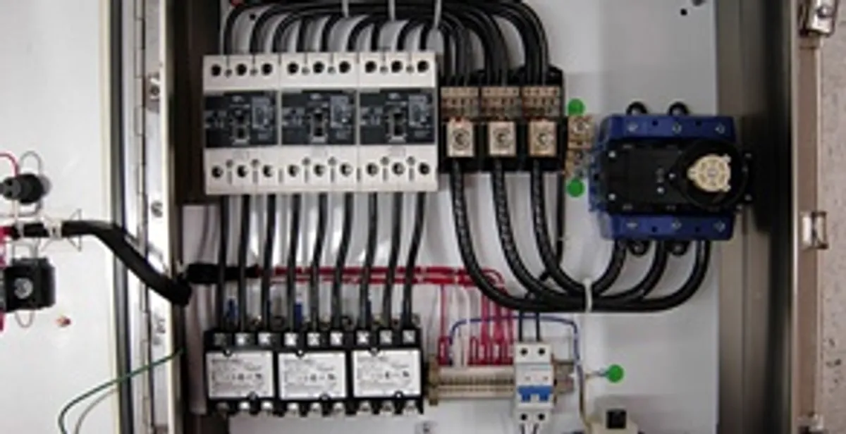 Electrical panel installation with organized circuit breakers and wiring in Fort Lauderdale, FL