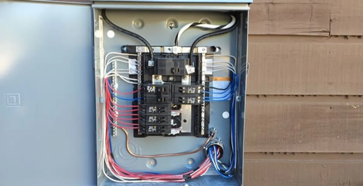 electrical panel upgrade service featuring newly installed electrical panel wired by licensed electricians in Fort Lauderdale, FL