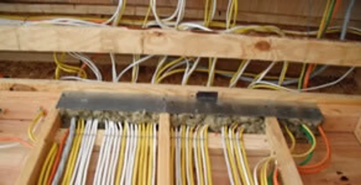 new construction wiring services with organized electrical rough-in performed by licensed electricians in Fort Lauderdale, FL