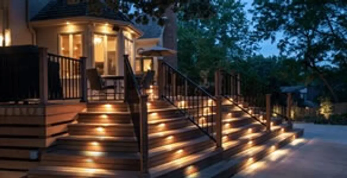 Residential electrician installing outdoor lighting for home safety in Fort Lauderdale, FL