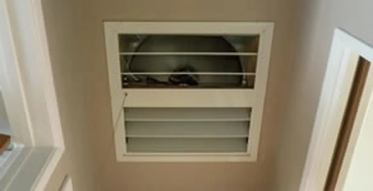 whole house fan installation services with ceiling-mounted ventilation system in Fort Lauderdale, FL